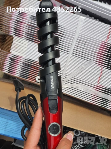 Иновативна маша за къдрици NOVA