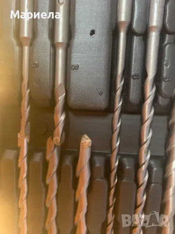 Parkside Комплект Свредла SDS за Перфоратор 12 Части, снимка 4 - Перфоратори - 48128635