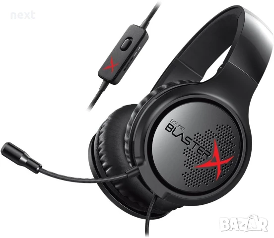 Гейминг слушалки Creative Gaming Headset H3 Soundblaster X + Гаранция