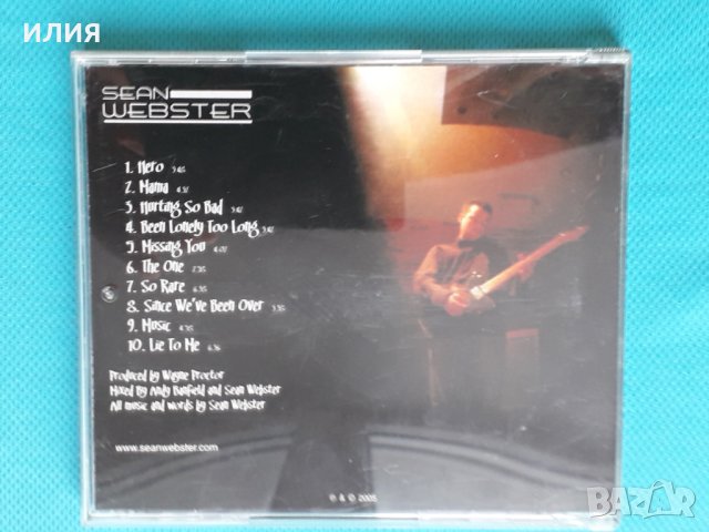 Sean Webster – 2005 - If Only(Blues Rock), снимка 6 - CD дискове - 43592805