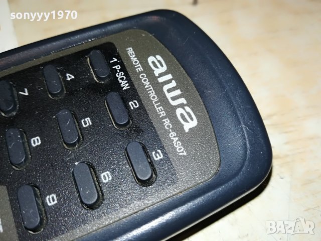 AIWA RC-6AS07 REMOTE 1006221225, снимка 5 - Други - 37040632