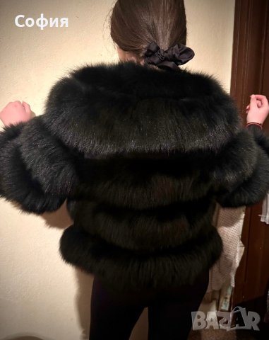 Дамско палто от естествен косъм, снимка 4 - Палта, манта - 44077738