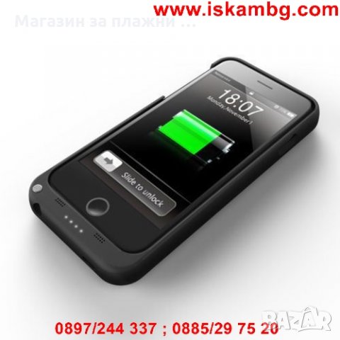 Кейс с вградена батерия за Iphone 6 Plus 5.5, снимка 8 - Външни батерии - 28443947