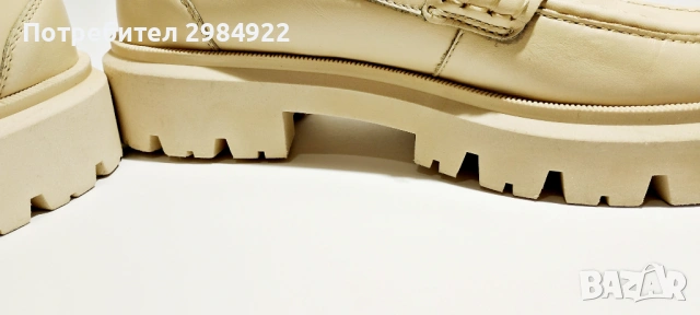 Обувки Massimo Dutti кравешка кожа номер 37 Стелка 24cm , снимка 8 - Дамски ежедневни обувки - 53297628