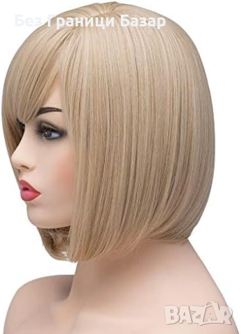 Нова Перука за Парти и Ежедневие, Висококачествена коса за жени прическа, снимка 4 - Аксесоари за коса - 53565932