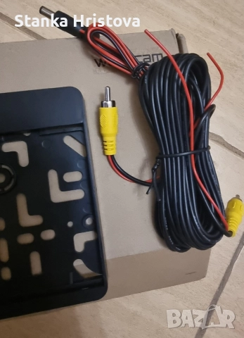 Държач за регистрационен номер с камера за заден ход., снимка 3 - Аксесоари и консумативи - 52921415