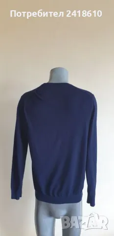 POLO Ralph Lauren Slim Fit  Merino Italian Yarn Mens Size L ОРИГИНАЛ! Мъжки тънък Вълнен Пуловер!, снимка 5 - Пуловери - 47498901