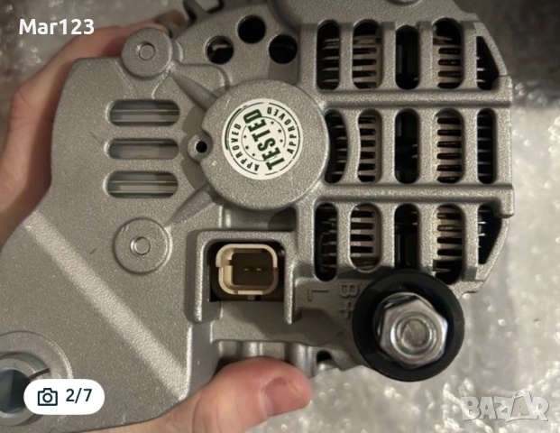 Алтернатор Дачия Логан 1.6 Бензин, снимка 2 - Части - 52406870