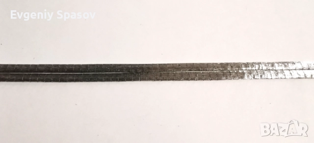 Сребърна Елегантна Гривна Винтидж Ръчна работа проба 800, снимка 6 - Гривни - 52649009