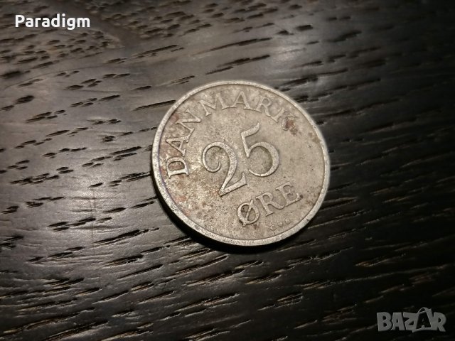 Монета - Дания - 25 йоре | 1960г.