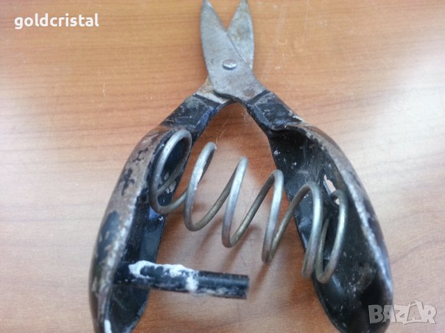 Стара сарашка ножица клъцка, снимка 4 - Антикварни и старинни предмети - 38486152