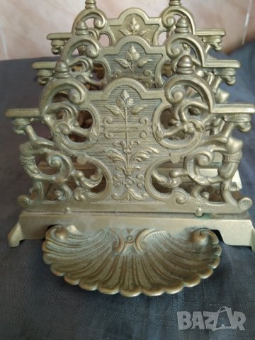 бароков салфетник,поставка за писма , снимка 6 - Антикварни и старинни предмети - 37411923