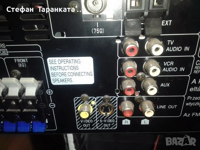 Panasonic-6 канален Усилвател със радио тунер , снимка 8 - Ресийвъри, усилватели, смесителни пултове - 53140558