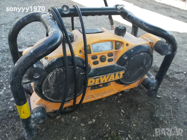 DEWALT-PROFI RADIO 220V-ВНОС SWISS 2009251639М, снимка 12 - Радиокасетофони, транзистори - 51779279