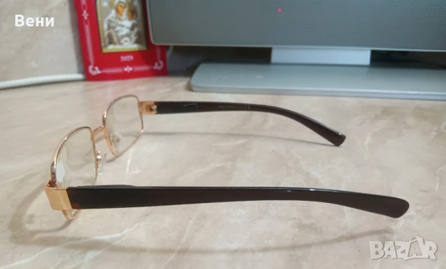 Диоптрични очила с метална рамка , снимка 2 - Слънчеви и диоптрични очила - 51273445