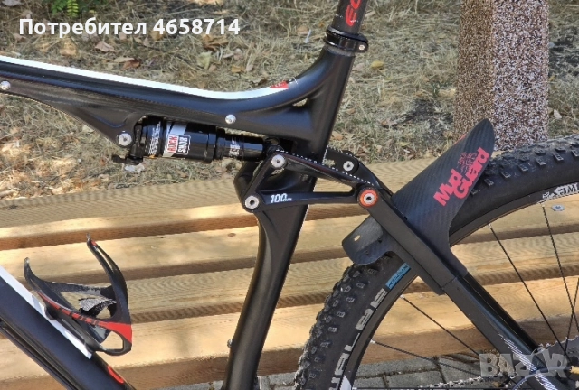 Cube AMS 100 МТБ карбон мекица, снимка 4 - Велосипеди - 52513867