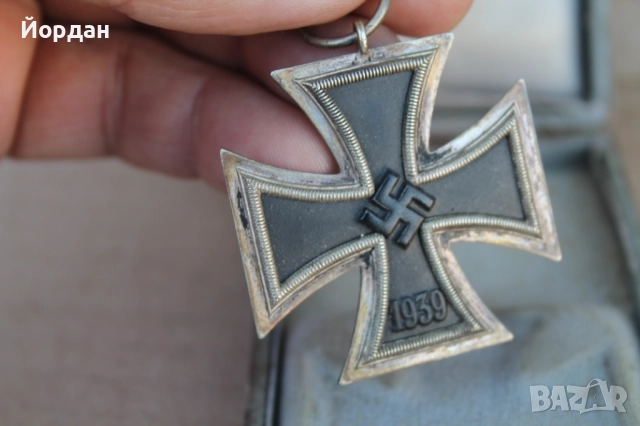 Немски железен кръст , снимка 3 - Антикварни и старинни предмети - 52367258