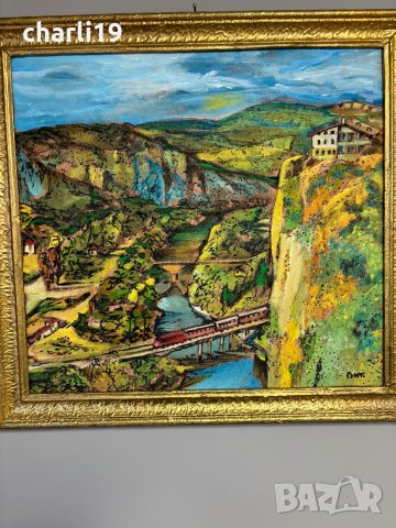 Картина Г. Витанов, снимка 3 - Картини - 43641699