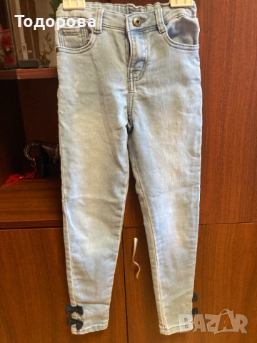 Детски дънки и клинове 7-8 години 128 см, снимка 12 - Детски панталони и дънки - 40185951