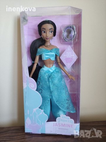 Оригинална кукла Жасмин - Аладин и вълшебната лампа - Дисни Стор Disney Store  , снимка 2 - Кукли - 31153340