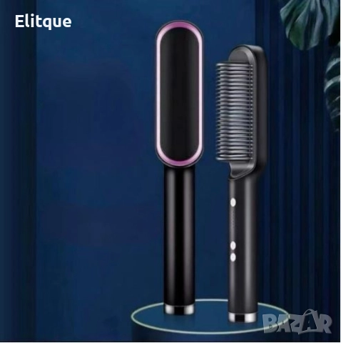 Електрическа многофункционална четка за изправяне на коса, снимка 14 - Преси за коса - 52796079