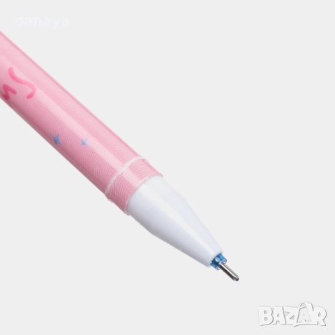 6113 Изтриваем химикал с гума тънкописец с черно мастило Мечета, снимка 6 - Ученически пособия, канцеларски материали - 51627763