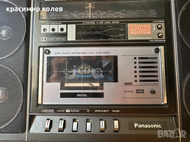радиокасетофон "Panasonic RX-F32LS", снимка 2 - Радиокасетофони, транзистори - 53259657