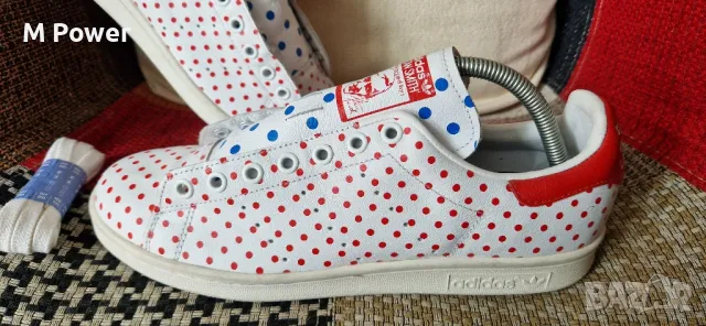 ADIDAS ORIGINALS PW STAN SMITH PHARRELL WILLIAMS RED POLKA DOT,номер 42