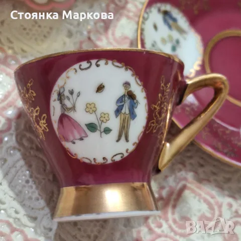 Английски красив сет-порцелан, снимка 4 - Чаши - 48980232