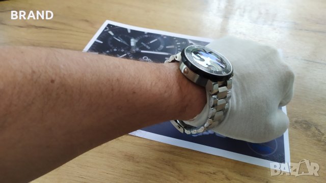 Масивен мъжки часовник ORIS Prodiver Chronograph 51мм quartz клас 6А+, снимка 14 - Мъжки - 28944650