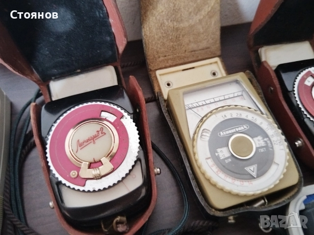 Светломери Gossen Sixon, PORST, hana, POLAROID, ЛЕНИНГРАД, СВЕРДЛОВСК,, снимка 9 - Чанти, стативи, аксесоари - 45172364