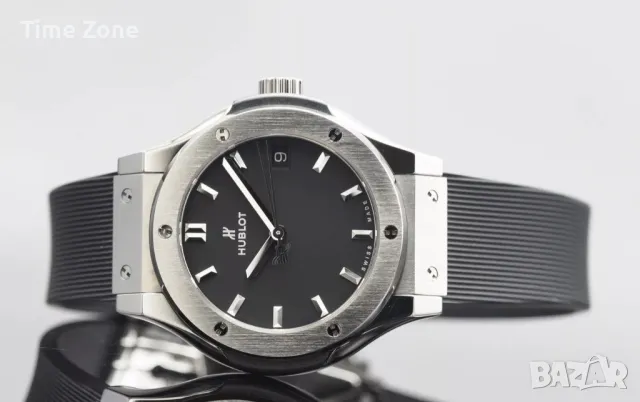 Hublot Classic Fusion 33mm Titanium Black Dial Дамски Различни Варианти, снимка 4 - Дамски - 47991672