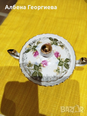 Порцеланов сервиз за кафе 🍵🌹🍵🌹„CHODZIEZ “POLAND, снимка 15 - Сервизи - 53425116