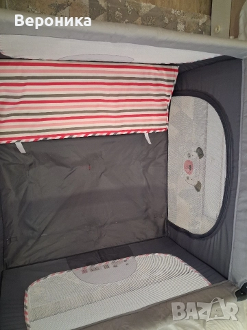 Детска кошара за игра Wunderkid Play, Сива, снимка 6 - Кошарки - 52594007