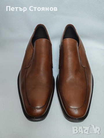 Предлагам стилни мъжки официални обувки от естествена кожа ECCO №46, снимка 2 - Официални обувки - 53247494