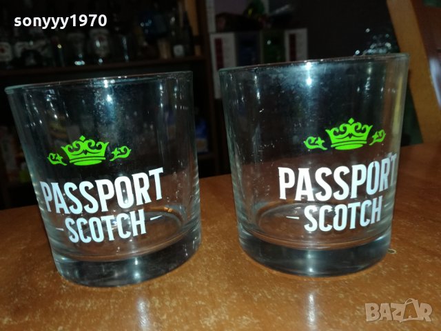passport-SCOTCH 2 чаши за уиски 2811211711, снимка 5 - Колекции - 34956112