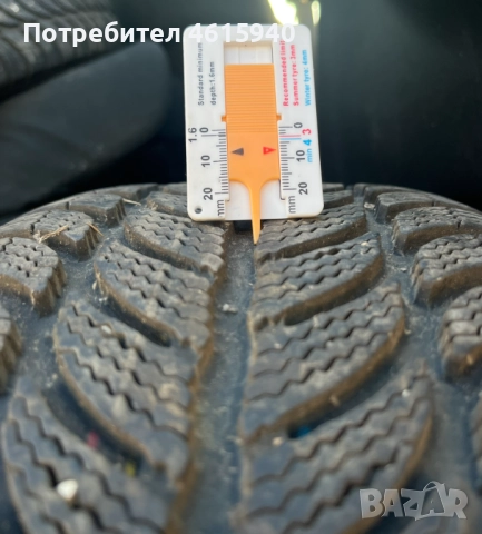 205 55 16  2бр. зимни DEBICA FRIGO 2 DOT 3521 С ГРАЙФЕР над 7мм , снимка 2 - Гуми и джанти - 52820411