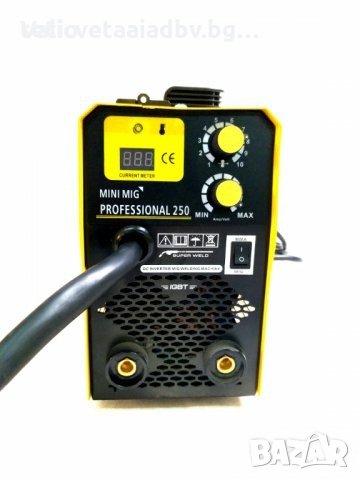 250А MIG-MMA Телоподаващ апарат с електрожен 2в1, снимка 4 - Други машини и части - 27971004