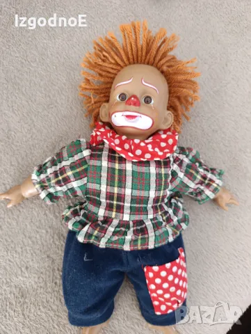 Красив ретро клоун, винтидж клоун, снимка 2 - Колекции - 48590449