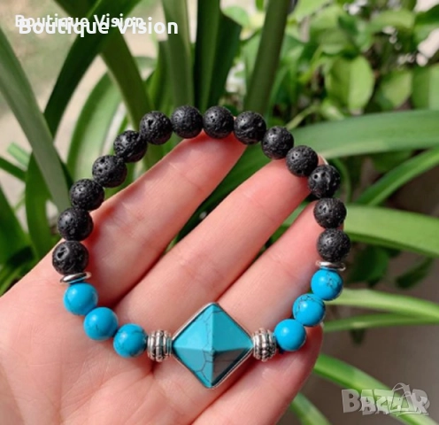 Ново! Гривни от естествени камъни-различни видове, снимка 5 - Гривни - 26989525