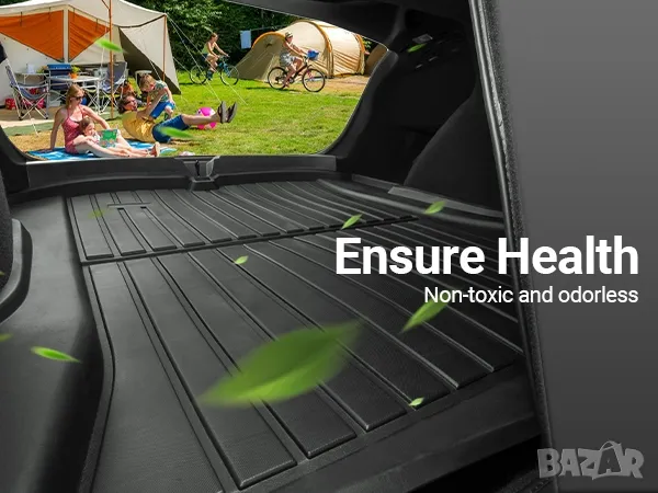 Tesla Model 3 к-кт от 6 части 3D всезонни трислойни стелки и корита багажници, снимка 10 - Аксесоари и консумативи - 49331371