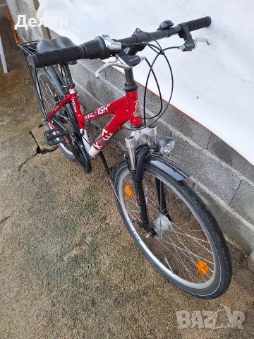 Велосипед RALEIGH 26",алуминиева рамка,преден амортисьор,скорост 7,монтаж SHIMANO NEXUS, снимка 3 - Велосипеди - 53600228