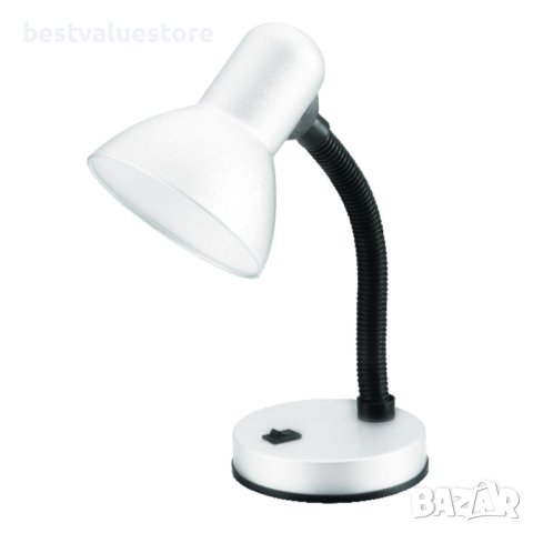 Лампа Настолна Бяла Е27 15W