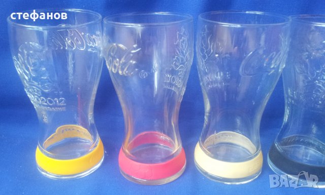 Чаши Кока Кола – цветни рингове евро 2012 г – Полша-Украйна, снимка 2 - Колекции - 37657396