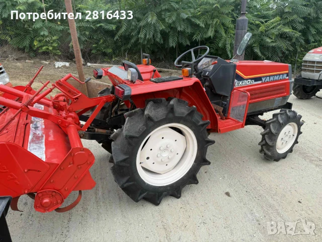 Трактор YANMAR FX20 4x4, снимка 3 - Селскостопанска техника - 51195511