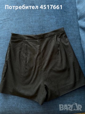 Черна пола панталон на Zara/Зара, снимка 2 - Поли - 50839515