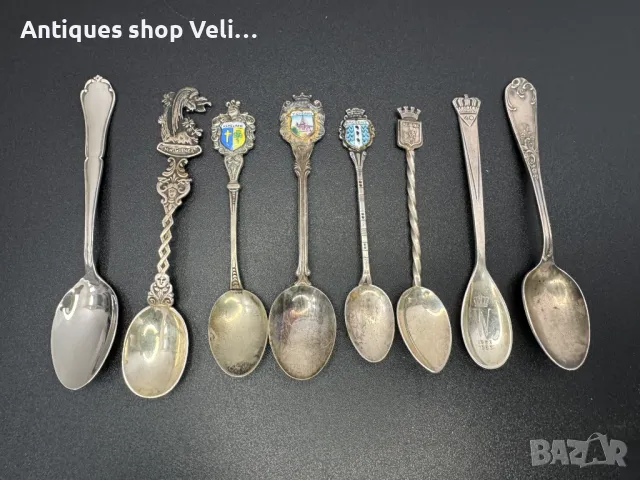 Посребрени лъжички за кафе №6579, снимка 1