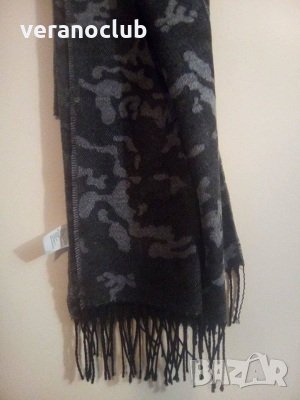 Мъжки шал Камуфлаж Сив, снимка 2 - Шалове - 27452825