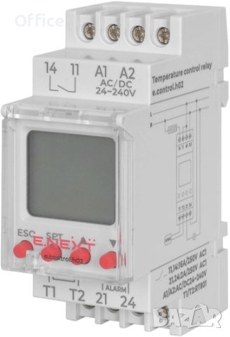 Реле за контрол на температура с външен датчик e.control.h02