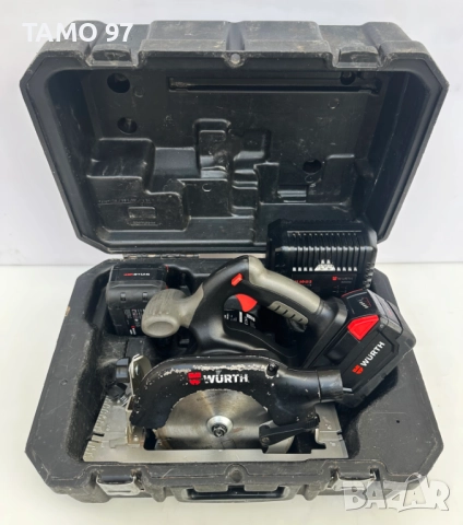 Wurth HKS 28-A - Мощен акумулаторен ръчен циркуляр 28V, снимка 2 - Триони и циркуляри - 52777566